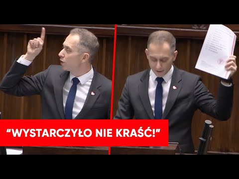 "KASA I BEZKARNOŚĆ!", "PROKURATOR WYSTARCZY!". Cezary Tomczyk miażdży posłów PiS