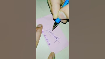 Requested VIP Autograph of tejaswini🔥🌟💥 | how to make your own beautiful relaxing signature |#shorts