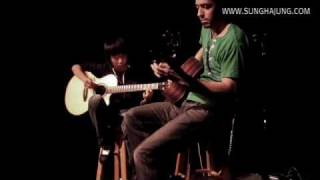 (U2) With or Without You - Trace Bundy & Sungha Jung /1.28.2010 chords