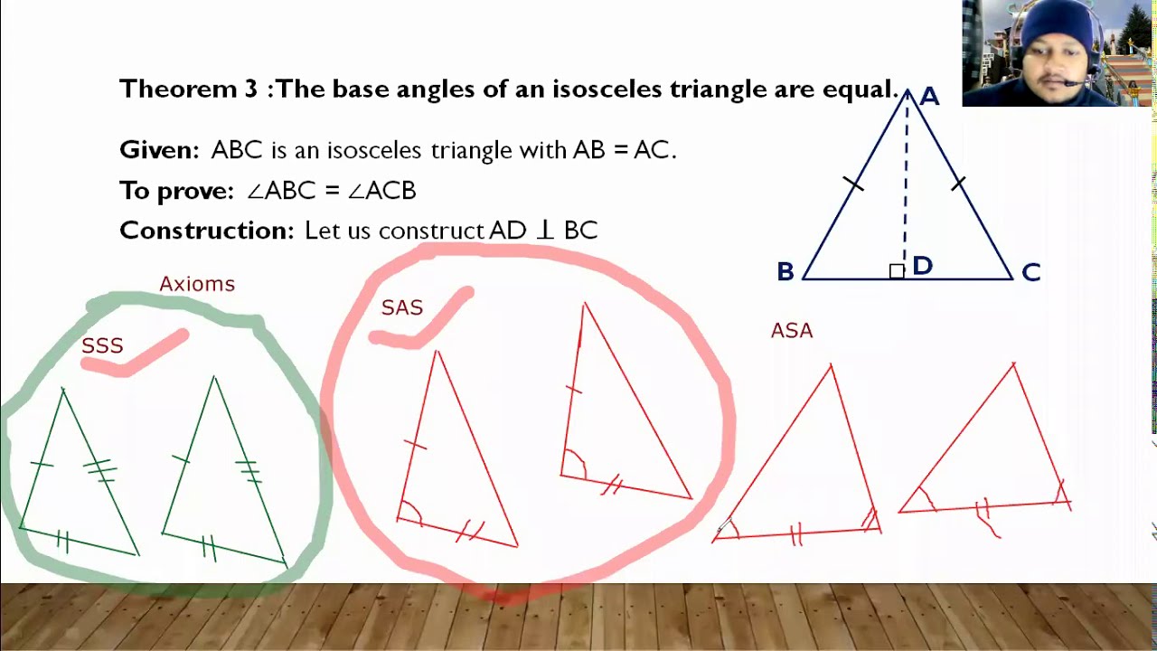 Theorems of Triangles (Day 2), Grade 9, Mathematics - YouTube