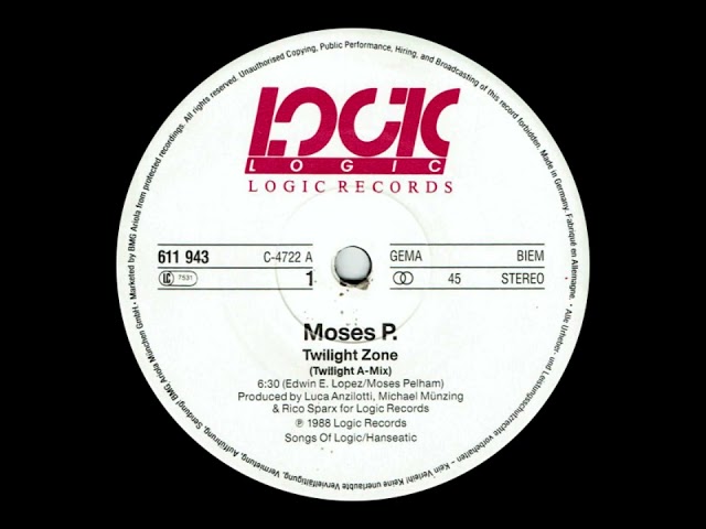 Moses P - Twilight zone (Classic Disco 1988) HQ Audio class=