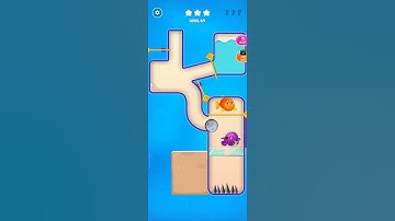 Max Level Save fish Pin Pull Game  All Levels New UPdate Android,ios  Shorts # 69