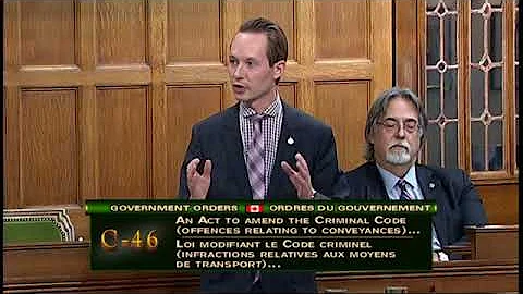 Speech Bill C 46- October 20, 2017-  The Government's alcohol and drug-impaired driving legislation