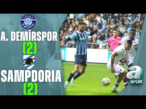 Adana Demirspor 2-2 Sampdoria (Hazırlık Maçı) / A Spor / 15.12.2022
