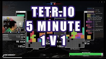 5 Minute 1v1 [Tetr.io gameplay]