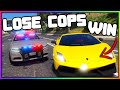 Gta 5 roleplay  lose the cops win a lambo  redlinerp