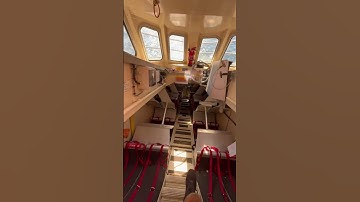 Inside a Freefall Lifeboat 🚤 Offshore Survival Tour! #shorts