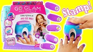 Go Glam Nail Stamper Studio for Kids - Cool Maker Tutorial