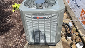 My 2018 Trane XR13 - Startup and Shutdown in New Location