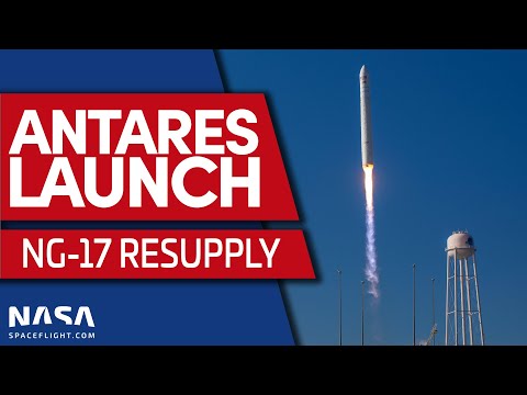 Antares Launches NG-17 to Resupply the Space Station