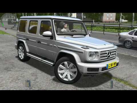 Видео: Mercedes-Benz G500 2019 | Super aggressive driving | City Car Driving