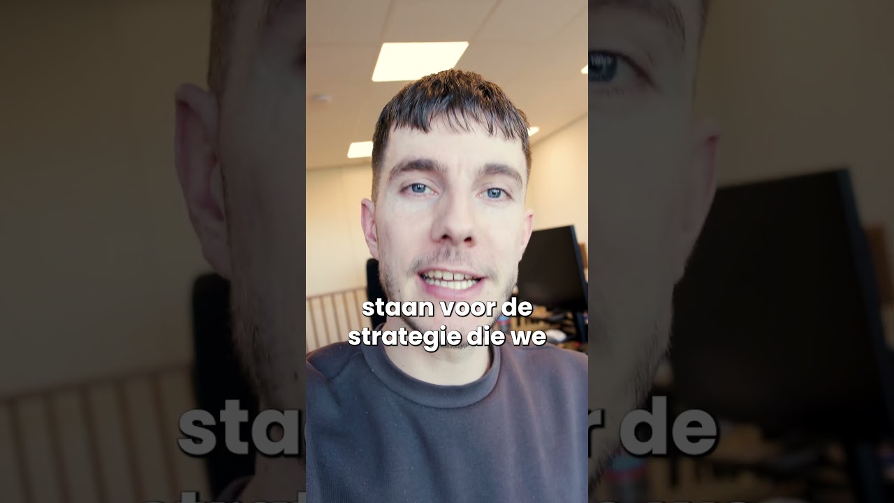 Een week met opnames, creatieve concepten en brainstormen over de Dubbel strategie!