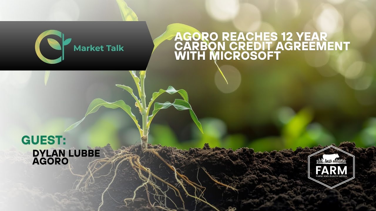 Agoro Reaches 12 Year Carbon Credit Agreement with Microsoft Agoro Reaches 12 Year Carbon Credit Agreement with Microsoft