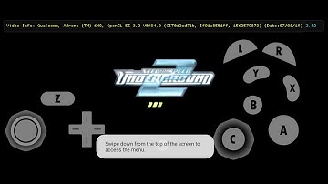 Nfs underground 2 gameplay on android (dolphin emulator)
