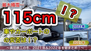 Heavy Snowfall in Hokuriku] What about your car and carport?! We