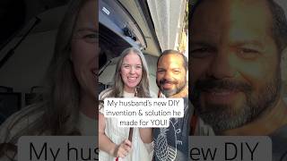 My husband’s DIY invention & solution he made for YOU! #diy #creative #ideas #home #tutorial #couple