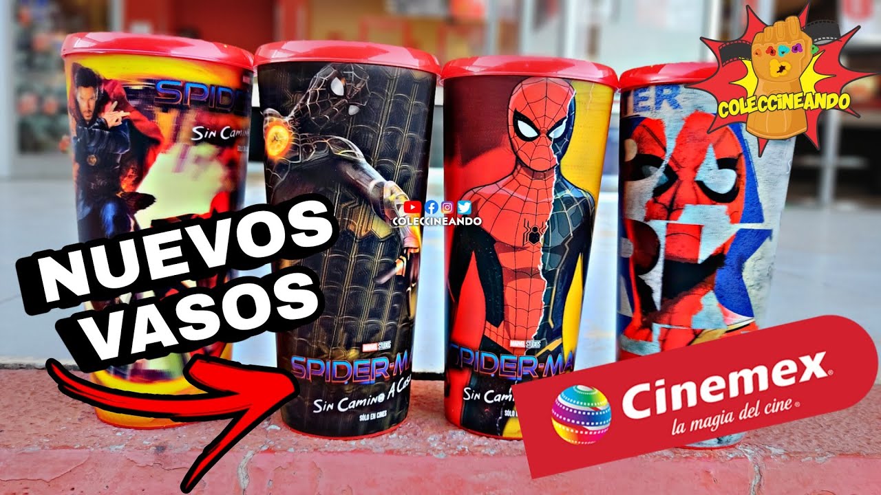 Vasos SPIDER-MAN NO WAY HOME en CINEMEX!! - YouTube