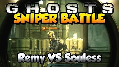 1v1 Quick Scope Battle! Remy vs Souless - Call Of Duty Ghosts Quick Scoping