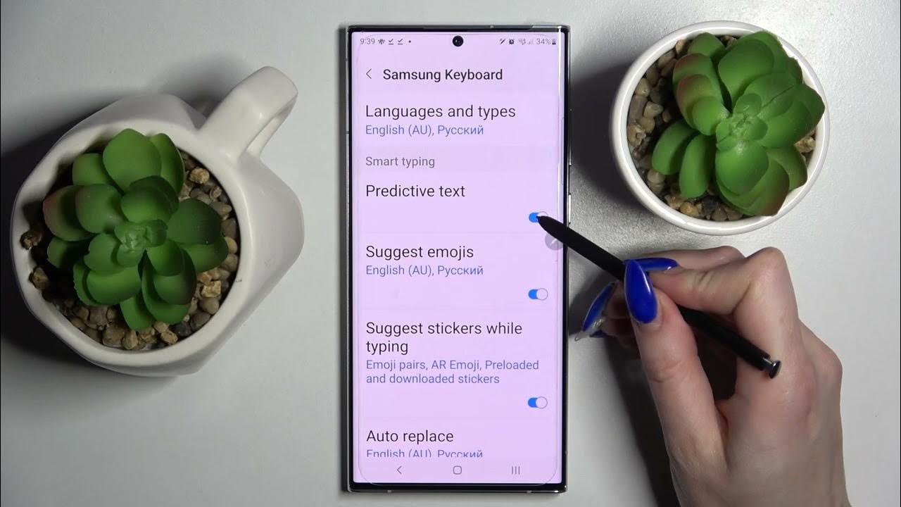 How to Activate AutoCorrection on SAMSUNG Galaxy S22 Ultra 5G Manage