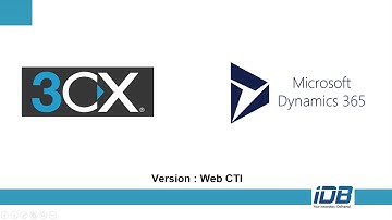 3CX Microsoft Dynamics 365 CRM Integration, WebCTI