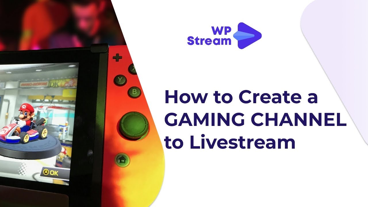 How to Create a Gaming Live Channel | Gaming Demo - YouTube