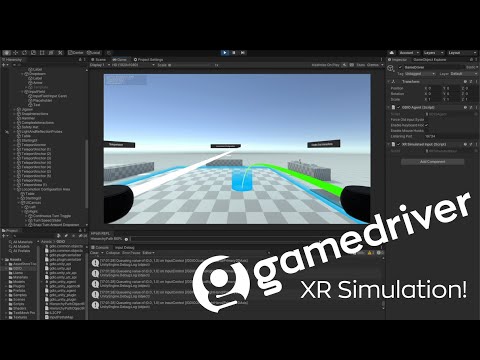 GameDriver XR Simulation