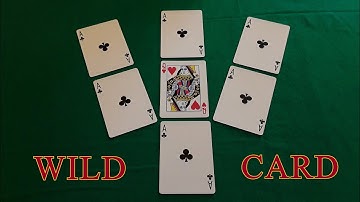 WILD CARD MAGIC TRICK