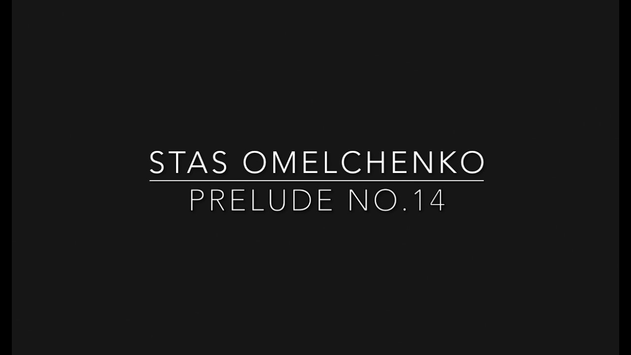 Guarda Prelude No. 14 (Eb minor) su YouTube Guarda Prelude No. 14 (Eb minor) su YouTube