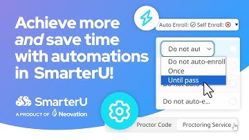 SmarterU Automations: The Admin Experience – SmarterU LMS in Action Videos
