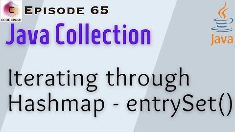 Iterate HashMap | HashMap Iteration | Iterating Over HashMap using entrySet | entrySet Method