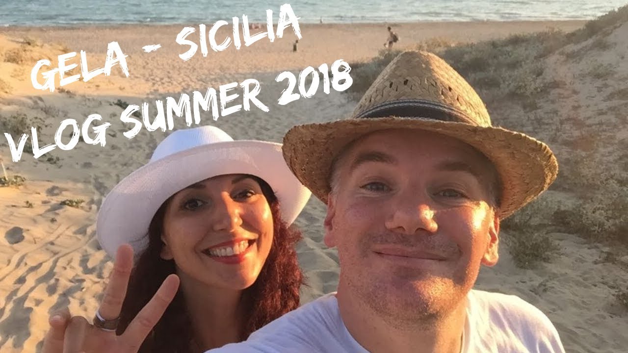 Week-end a Gela - Sicilia - Vlog estate 2018 🌞🌊🍊🍋