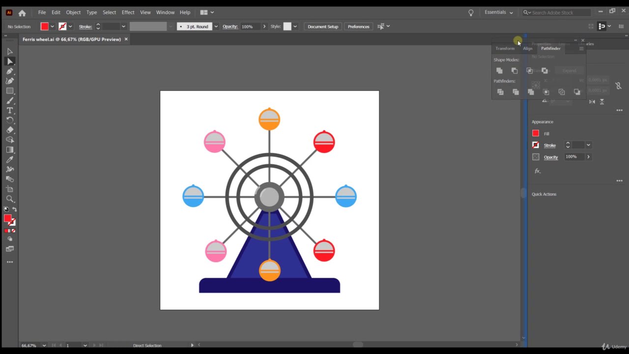 Adobe Illustrator CC 2021 Workspace - YouTube