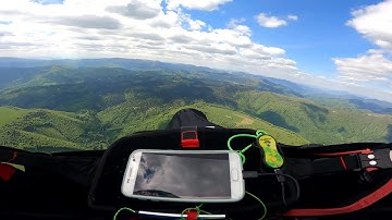 SkyBean2 mini vario + XCTrack app flight computer