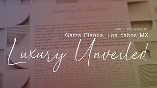Luxury Unveiled: Opulent Highlights from a Lavish Wedding at Garza Blanca | Elegance and Glamour