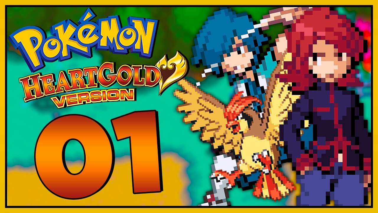 O Início da Jornada em Johto! - Pokémon Heart Gold #01 (Gameplay em Português PT-BR)
