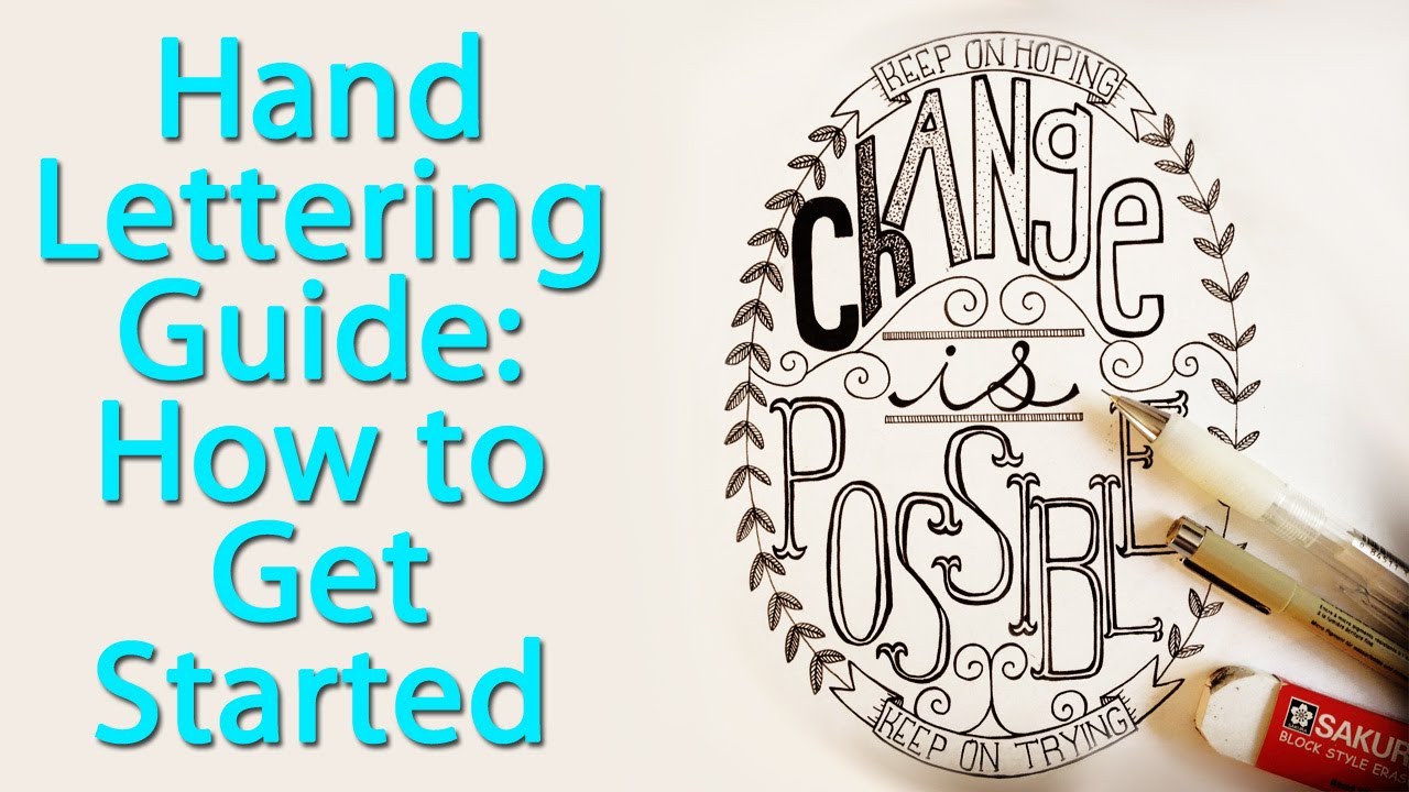 Template Lettering Guide Bold 3/4