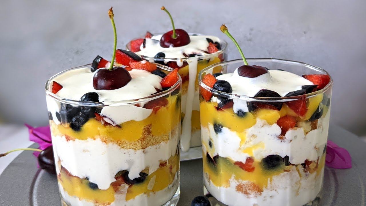 Fruit Trifle Fruit Trifle Recipe Fruit Trifle Pudding Recipe