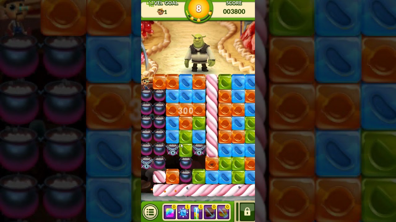 Shrek Sugar Fever level 142 no boosters 😈