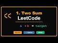 Two Sum - Leetcode 1 - Español - Python