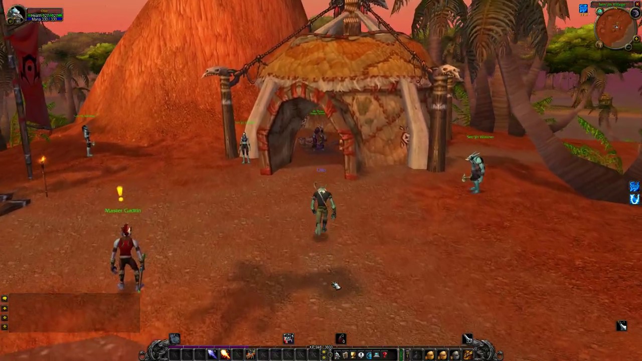 Sen'jin Village Mage Trainer, WoW Classic YouTube