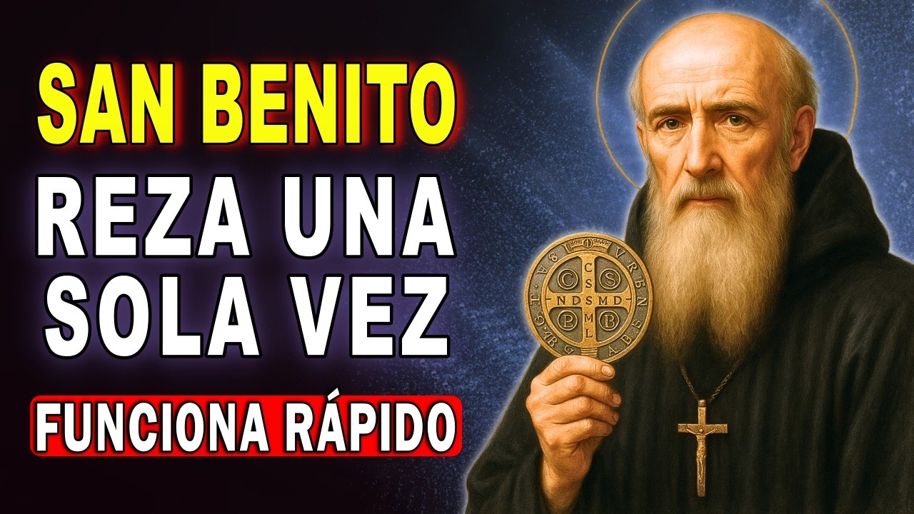 ORACIÓN A SAN BENITO ✝️ PARA ALEJAR TODO MAL Y ENVIDIAS AL INSTANTE 🙏