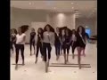 bunch of people in heels walking crazy in love by beyonce