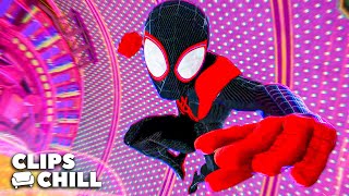 Miles Morales' SpiderMan Best Action & Fight Scenes