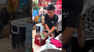 Super Fast Cocacola Slush Machine  Thai Street Food