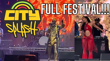 THE RETURN OF CAPLETON!! CITY SPLASH FESTIVAL 2024 | SHENSEEA, BUSY SIGNAL, BEENIE LIVE IN LONDON!!!