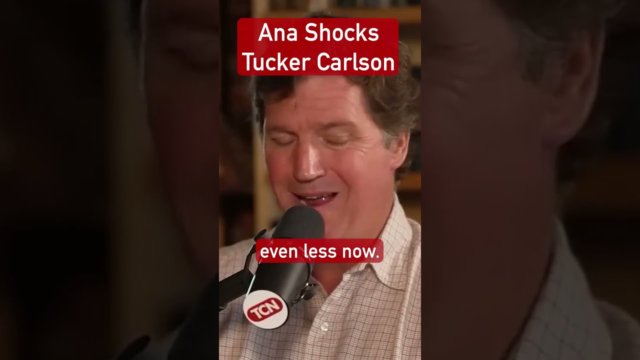 Ana STUNS Tucker Carlson Mid Interview You Have To Hear His Response