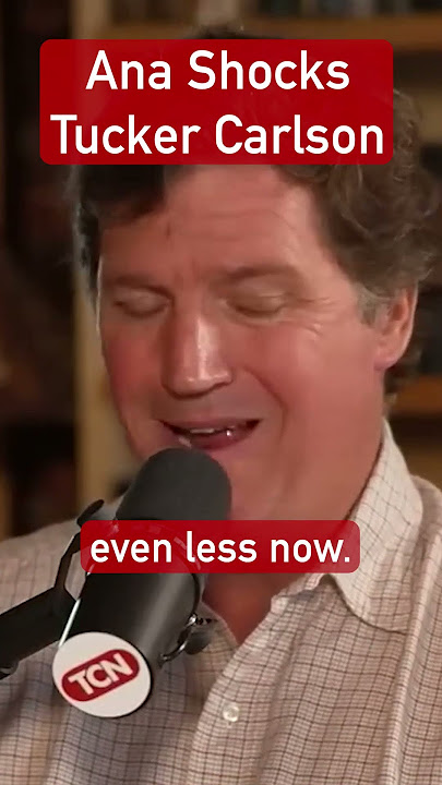 Ana STUNS Tucker Carlson Mid-Interview - You Have To Hear His Response