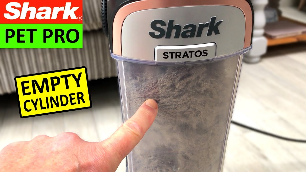 How to empty Shark Stratos Cordless step by step