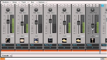 SONAR: Get Started - Basic Mix Functions