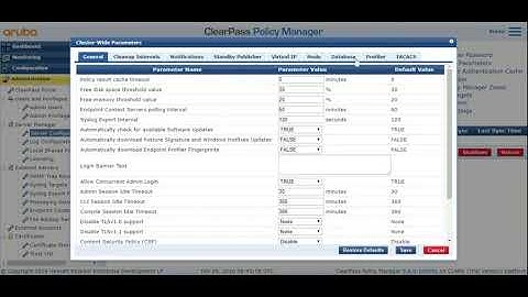How to enable automatic backups on ClearPass